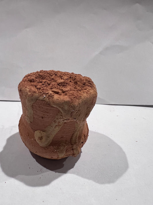 Clay cantarito relleno crema amanecer