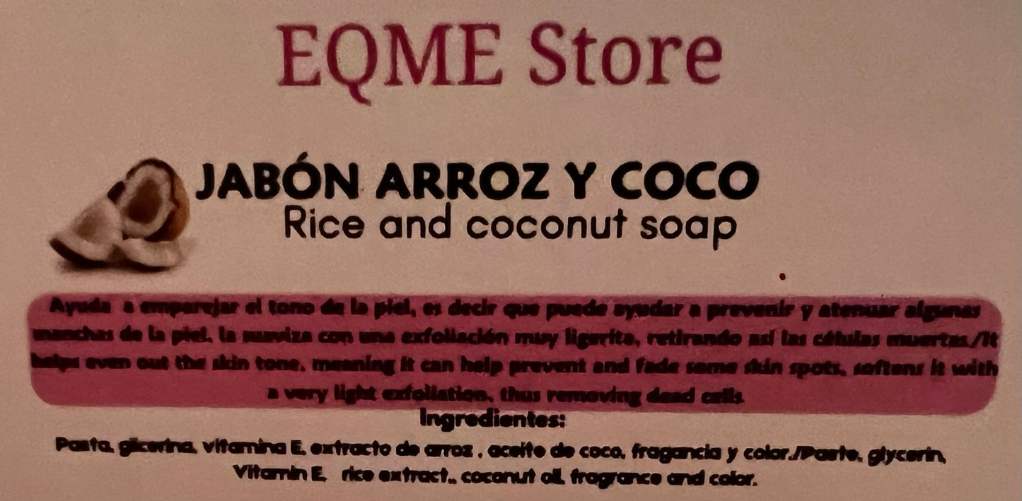 Rice and Coconut Soap
