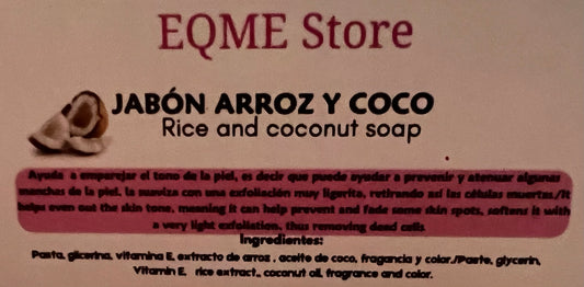Rice and Coconut Soap