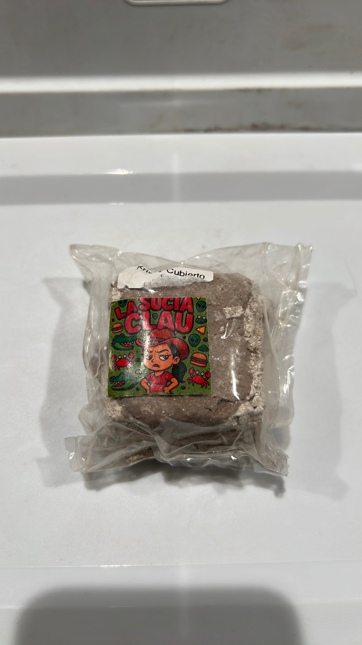 Crispy cubierto